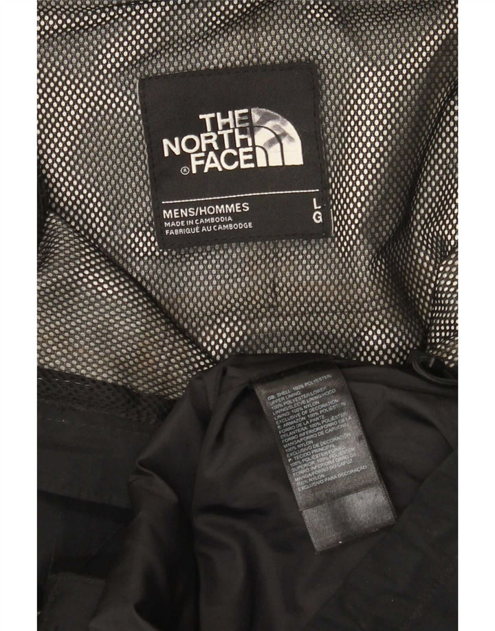 The North Face Herre Hooded Windbreaker Jacket UK 40 Large Black Polyester