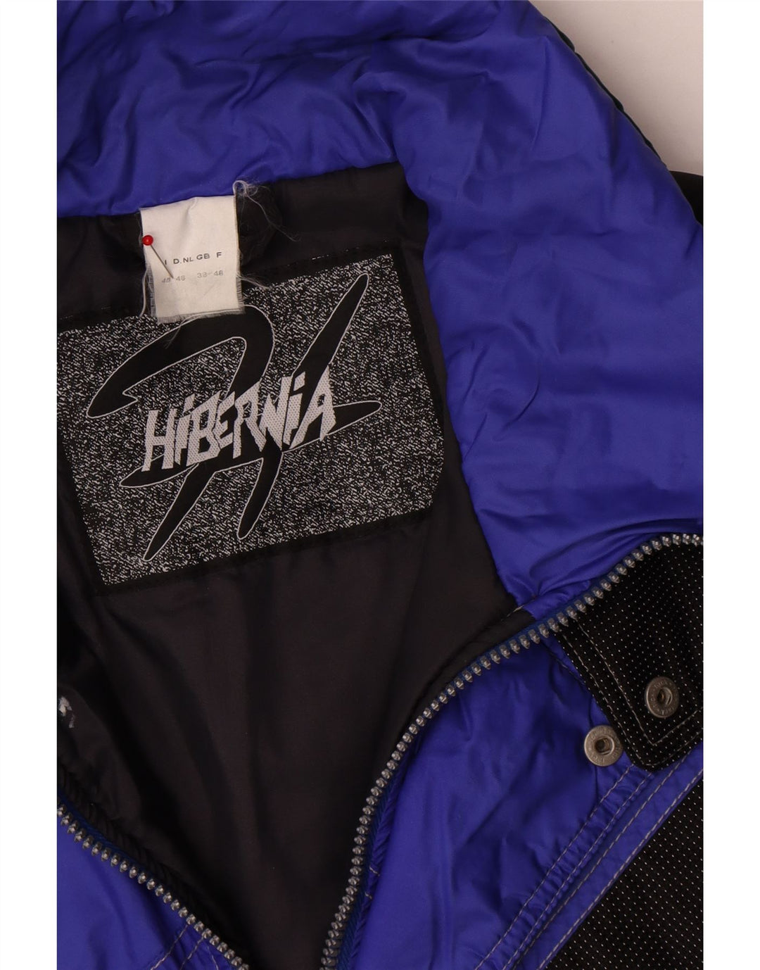 Hibernia Skijakke til mænd UK 38 Medium Blue Colourblock Polyamid