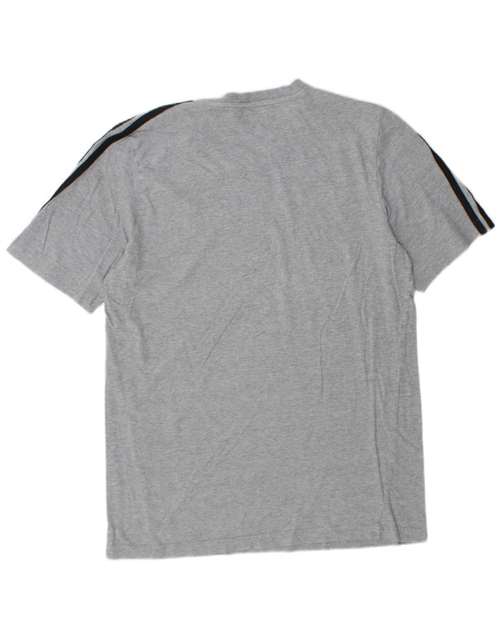 ADIDAS Herre T-shirt Top Medium Grey Flecked