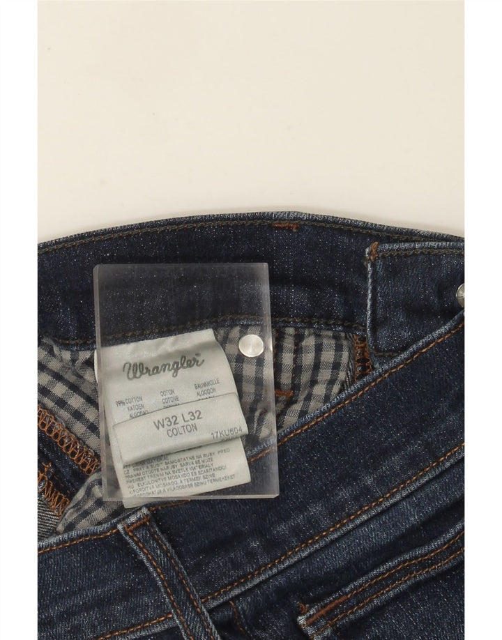 Wrangler Herre Colton Slim Jeans W32 L32 Blå Bomuld
