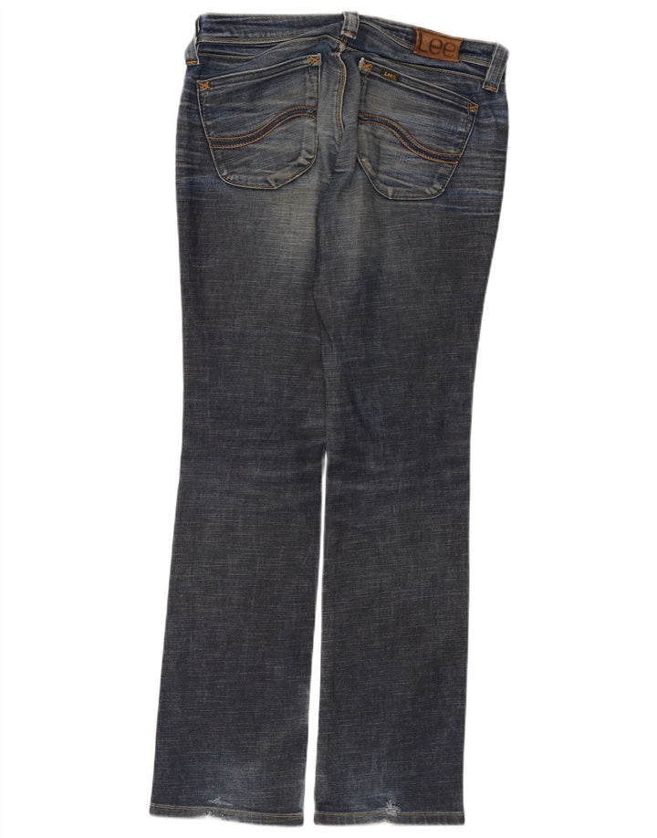 LEE Dame Maddox Straight Jeans W31 L33 Blå Bomuld