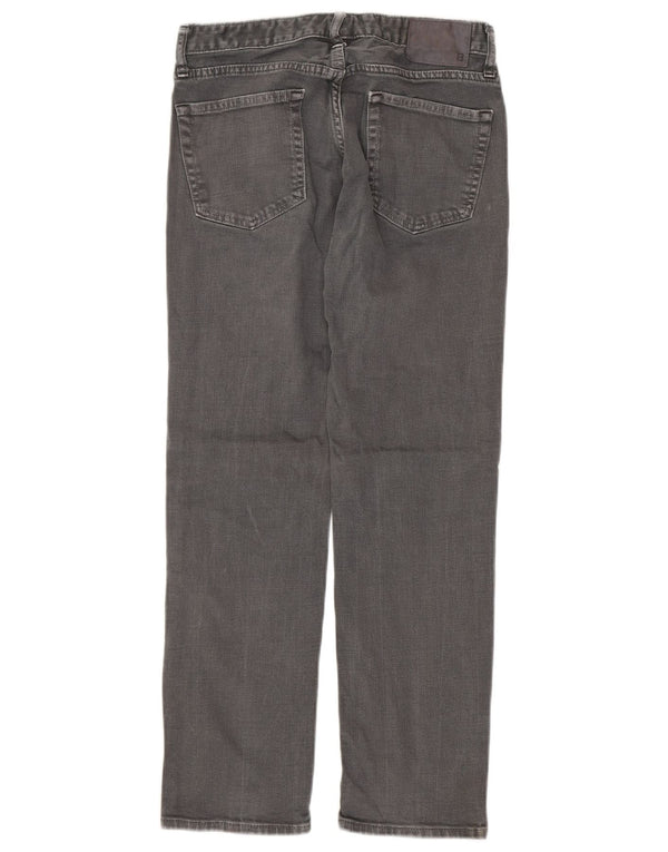 BONOBOS Dame Straight Jeans W29 L30 Grå Bomuld