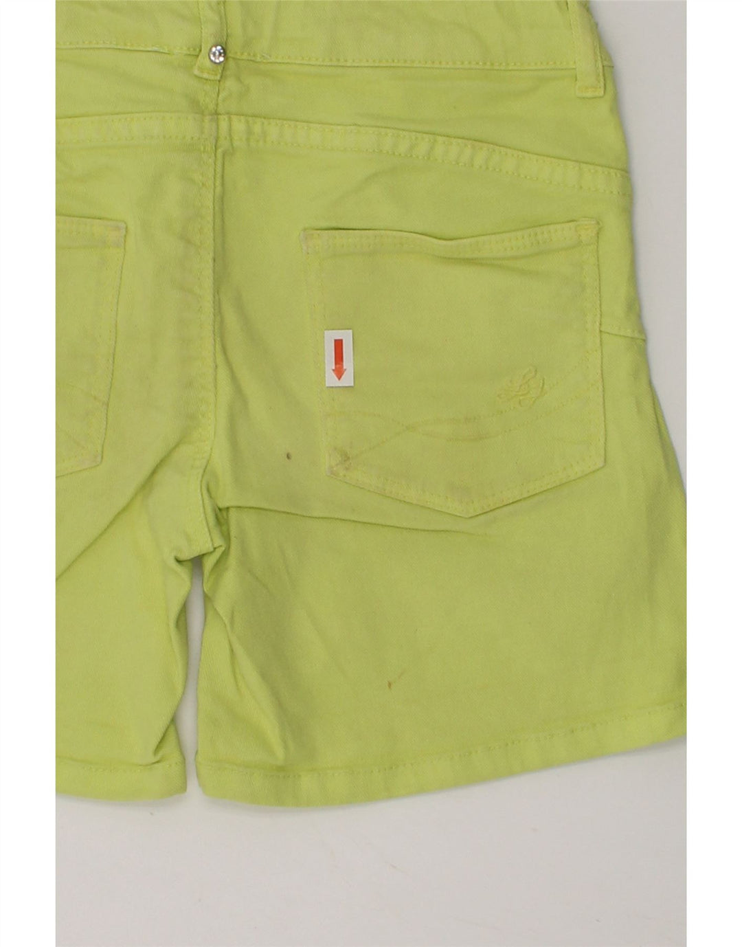 LIU JO JUNIOR Girls Denim Shorts 5-6 Years W22  Green Cotton | Vintage Liu Jo junior | Thrift | Second-Hand Liu Jo junior | Used Clothing | Messina Hembry 