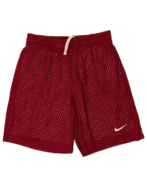 Nike piger Dri Fit sportsshorts 12-13 år store rødbrune polyester