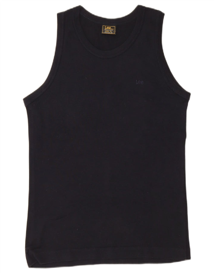 Lee Herrevest Top XL Marineblå Bomuld