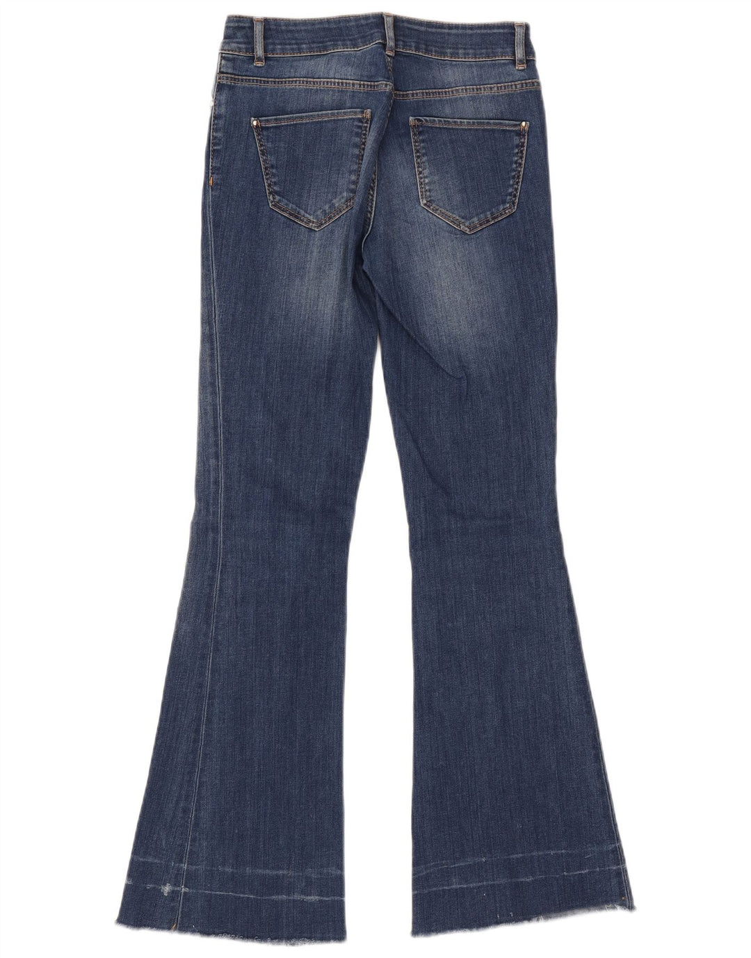 Massimo Dutti Dame Flared Jeans W27 L30 Blå