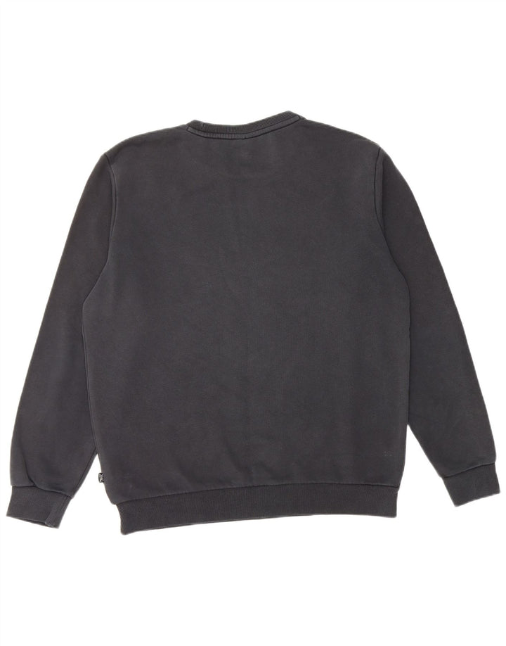 Puma Herre Grafisk Sweatshirt Jumper Medium Sort Bomuld