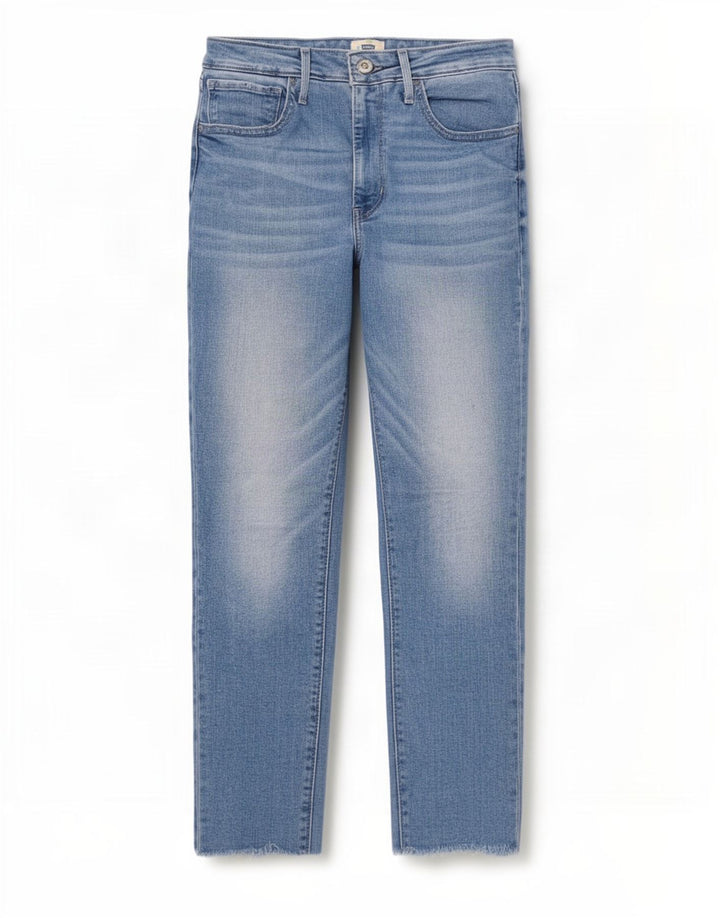 Levi's Womens Cropped Jeans W30 L25 blå bomuld