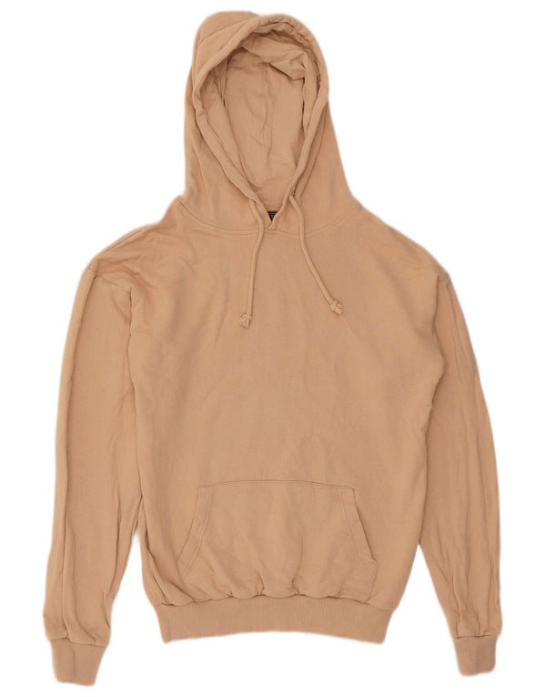 Lipsy Dame Hoodie Jumper UK 10 Small Beige Bomuld