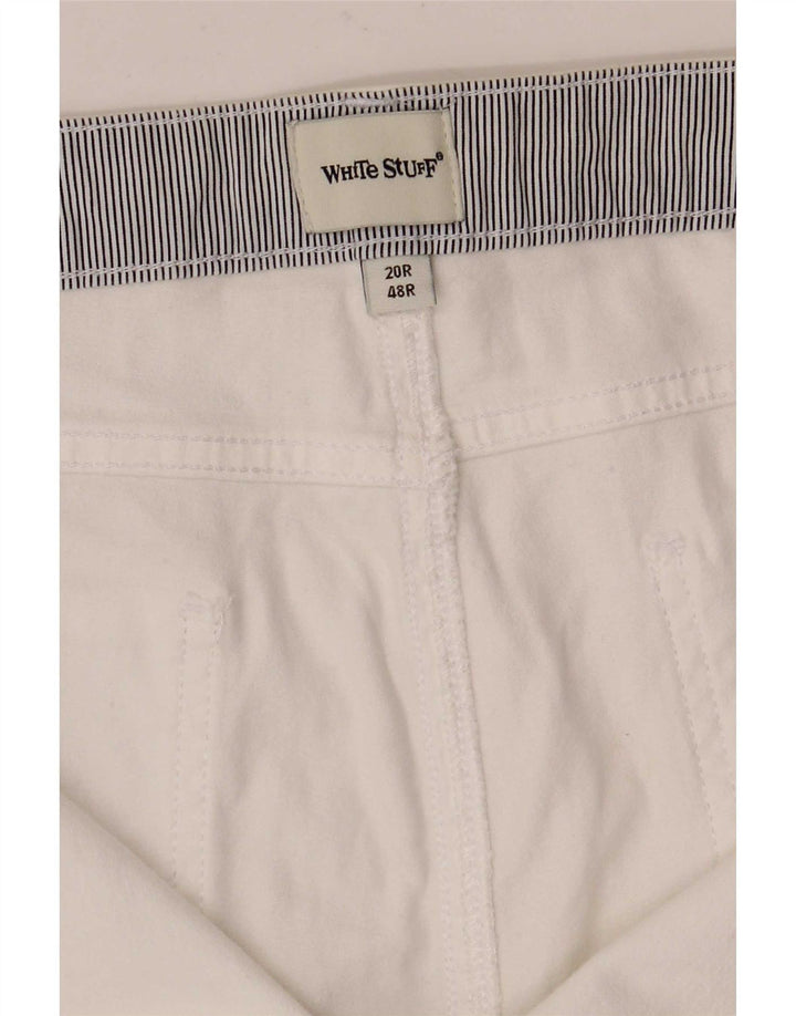 White Stuff Kvinder Casual Shorts UK 20 2XL W40 Bomuld