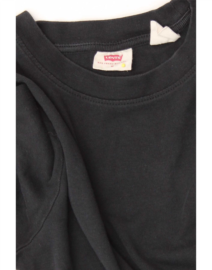 Levi's Dame Top Langærmet UK 12 Medium Sort