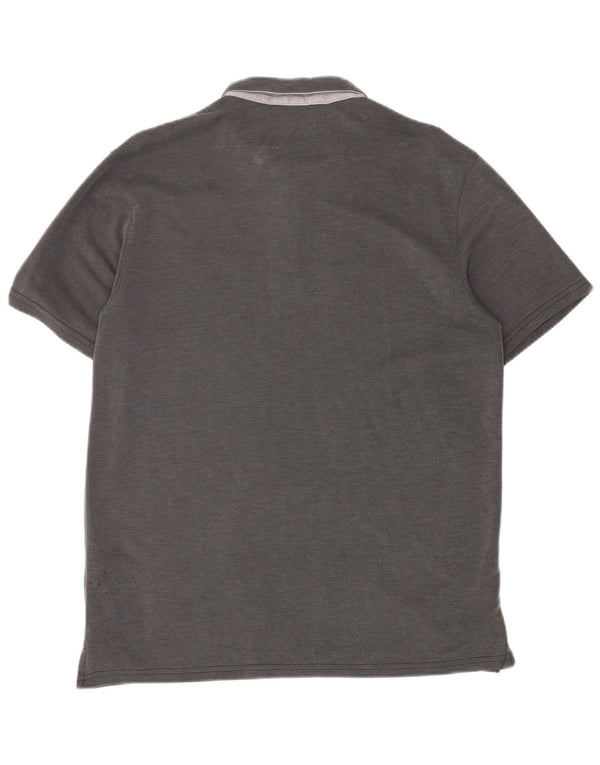 Columbia Herre Polo Shirt Stor Grå Modal