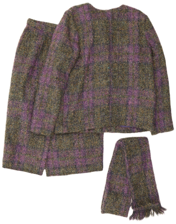 Castleisland Womens 2-delt nederdelsæt UK 12 Medium W32 Flerfarvet tern