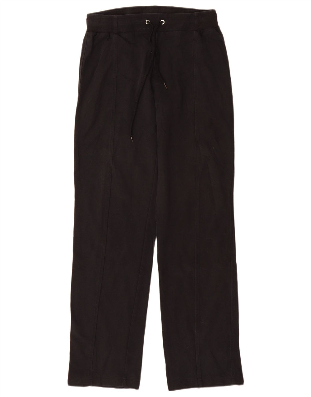 Champion Womens træningsdragt Bukser UK 12 Medium Sort Bomuld