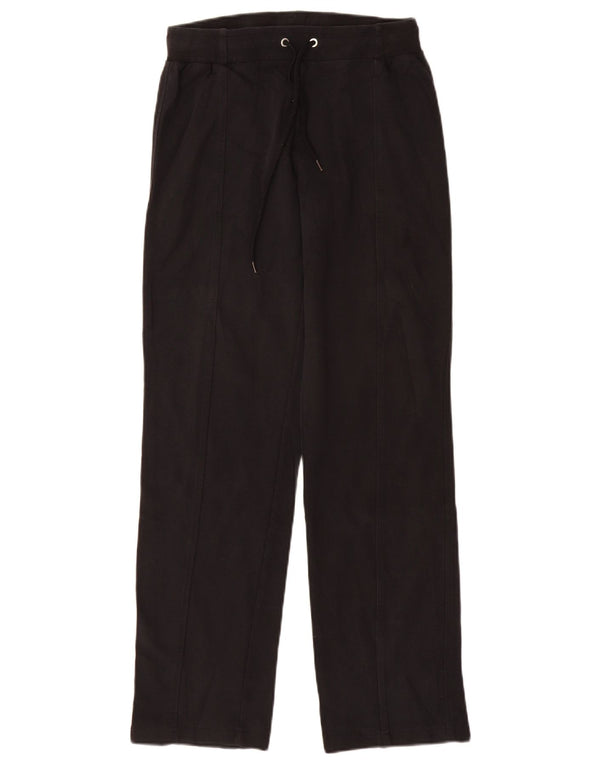 Champion Womens træningsdragt Bukser UK 12 Medium Sort Bomuld