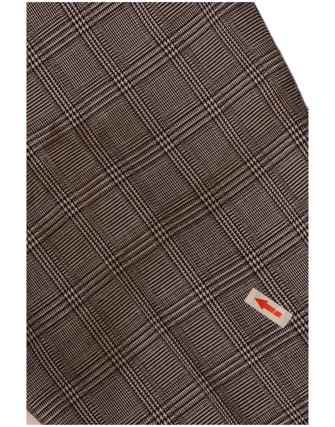 Calvin Klein Dame Casual Bukser US 10 Large W32 L29 Grå Houndstooth