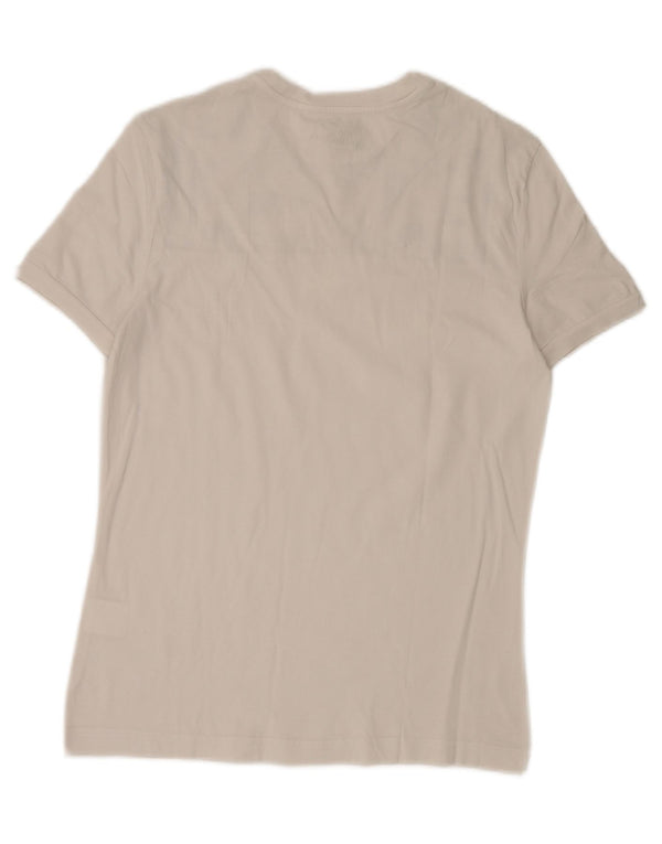 Calvin Klein Jeans Herre grafisk T-shirt Top Medium Hvid Bomuld