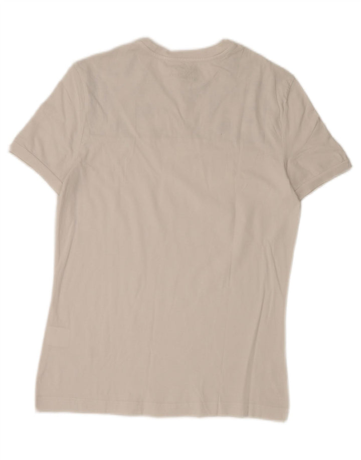 Calvin Klein Jeans Herre grafisk T-shirt Top Medium Hvid Bomuld
