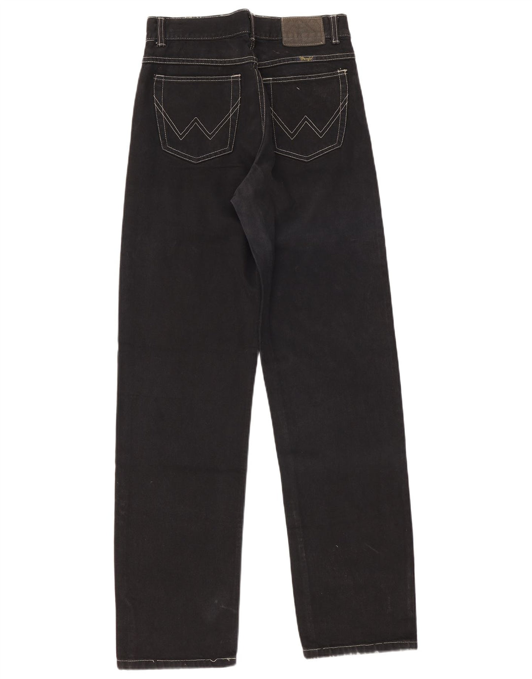 Wrangler Straight Jeans til mænd W34 L34 Sort bomuld