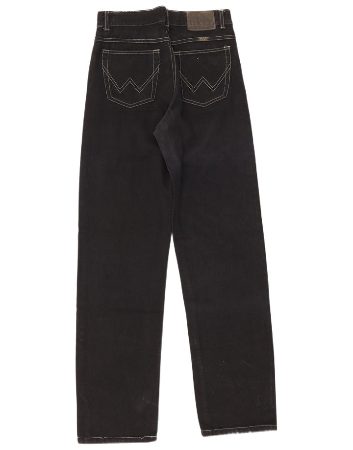 Wrangler Straight Jeans til mænd W34 L34 Sort bomuld