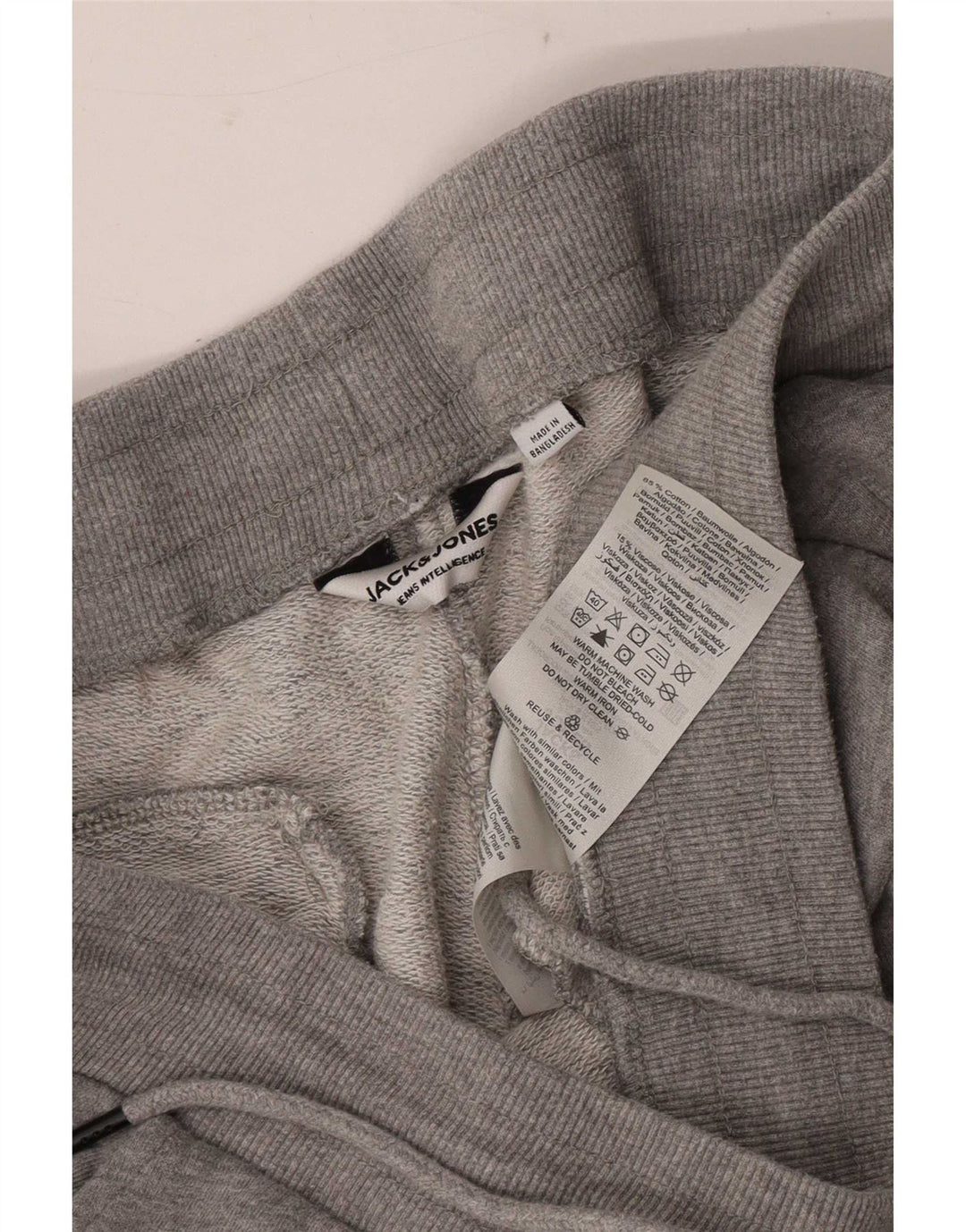 Jack & Jones Herre træningsdragt Bukser Joggers Medium Grey Flecked Bomuld
