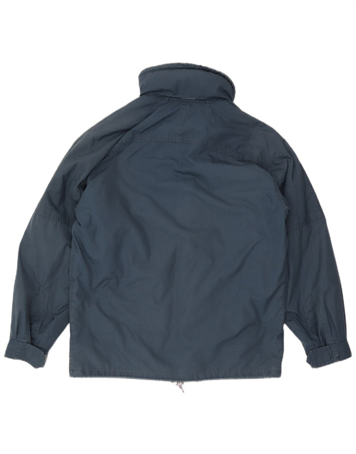 Fila Herre Hætte vindjakke IT 48 Medium Navy Blue Polyester