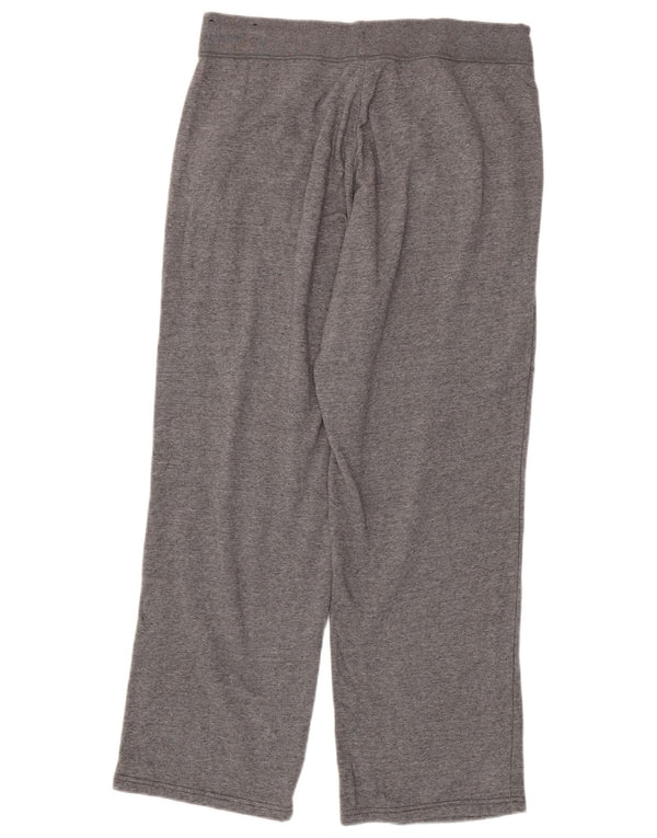 Nike træningsdragtsbukser til kvinder UK 16 Large Grå Flecked Bomuld