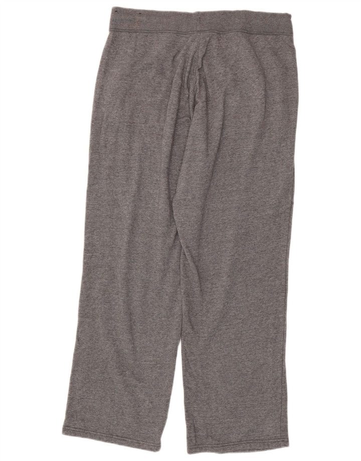 Nike træningsdragtsbukser til kvinder UK 16 Large Grå Flecked Bomuld