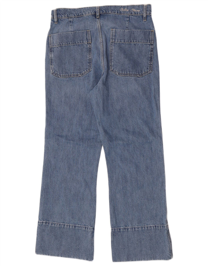 Zara Dame Løse Jeans EU 42 Large W32 L28 Blå Bomuld