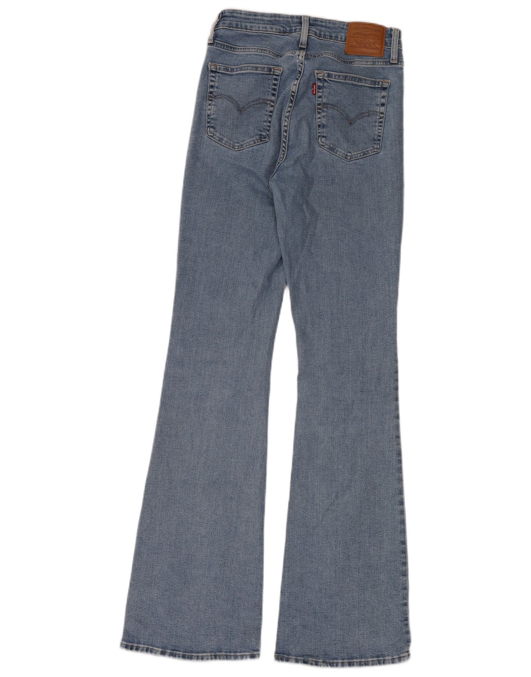 Levi's Dame 726 Flared Jeans W28 L34 Blå Bomuld