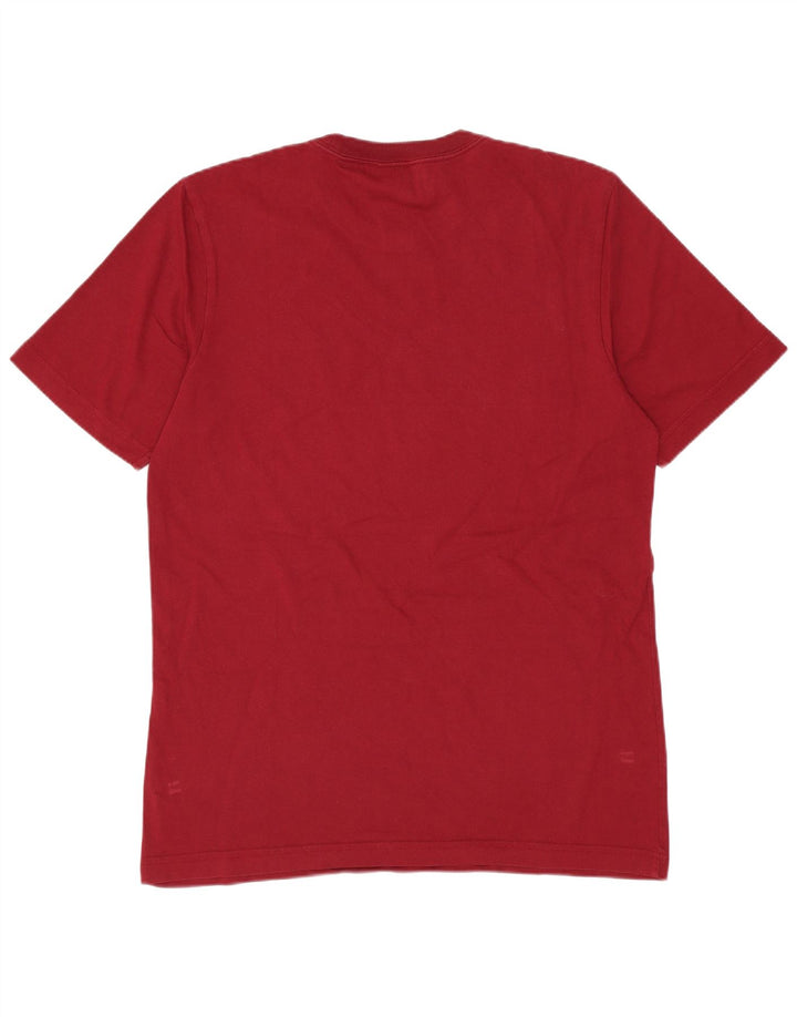 Adidas Herre T-Shirt Top Lille Bourgogne Bomuld