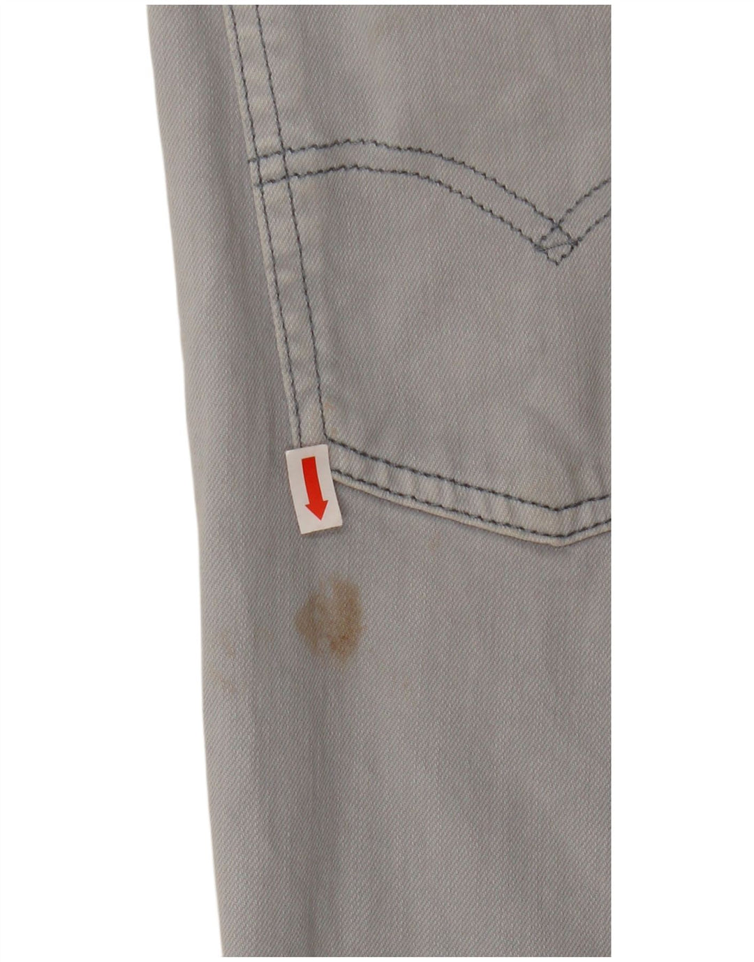 Levi's Herre 511 Slim Jeans W32 L27 Grå Bomuld