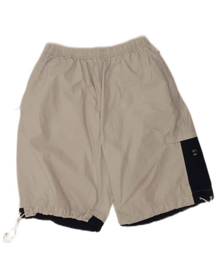 Nike Herre Dri Fit Cargo Sportshorts Medium Grå Colourblock Polyester