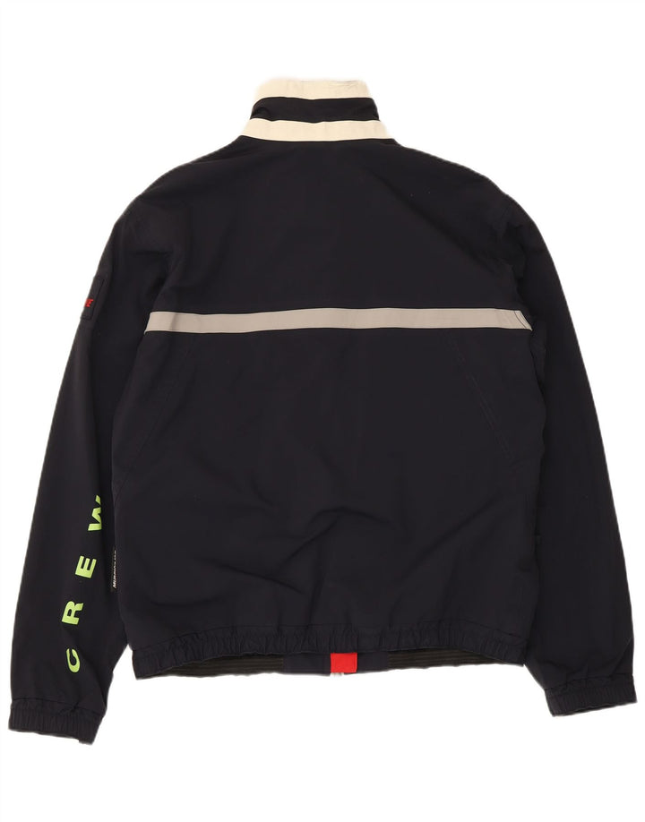 Murphy & Nye Herre grafisk bomberjakke UK 42 XL Navy Blue Colourblock