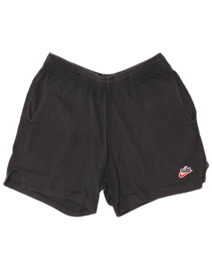 Nike Sportsshorts til mænd, små sorte bomuld