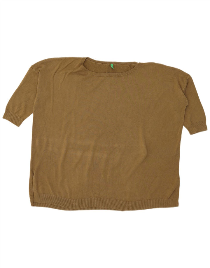 Benetton Damebluse Top UK 20 2XL Khaki