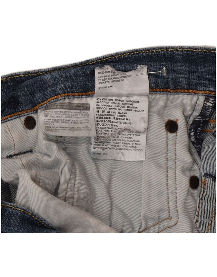 Levi's Herre 511 Slim Jeans W38 L34 Blå Bomuld