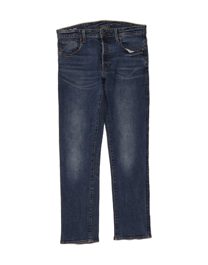 G-STAR Mens Straight Jeans W31 L32 Blue Cotton Vintage G-Star and Second-Hand G-Star from Messina Hembry 