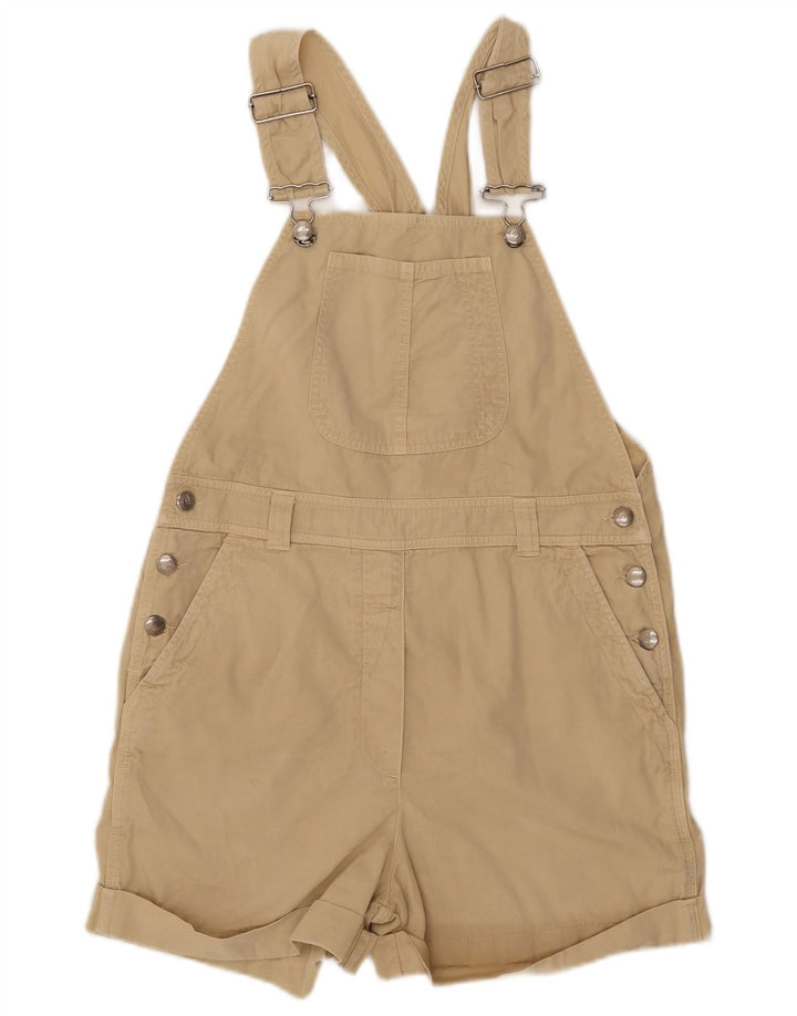 BENETTON Damebukser Shorts IT 40 Small W26 Beige Bomuld