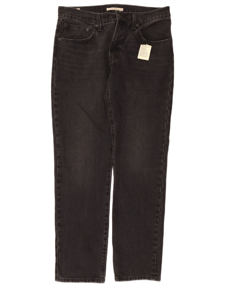 Levi's Dame Middy Straight Jeans W31 L31 Grå Bomuld