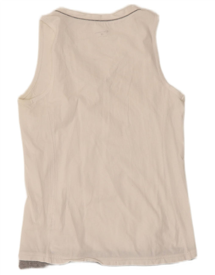 Champion Damevest Top UK 12 Medium White Colourblock