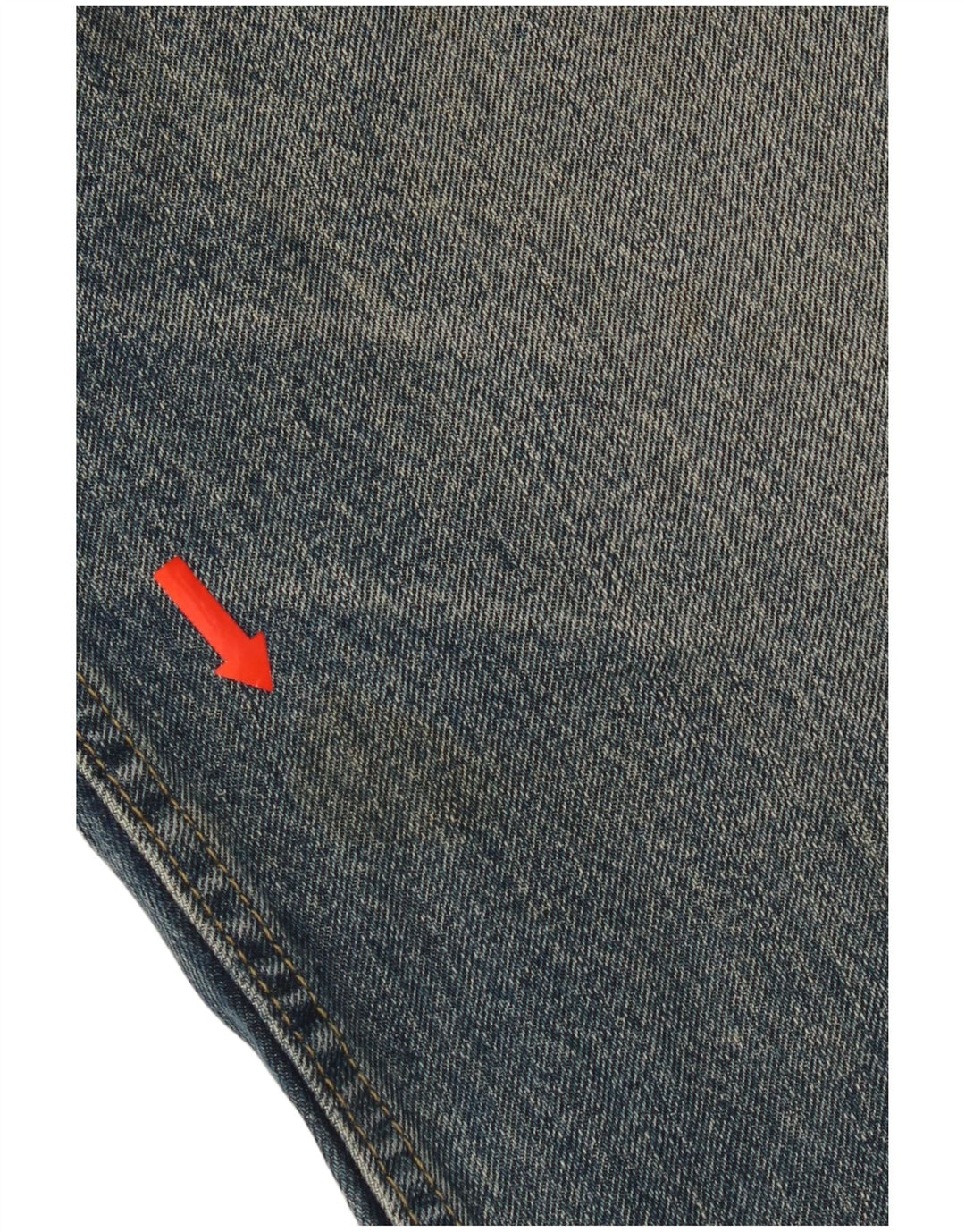 Lee Herre Relaxed Fit Straight Jeans W36 L32 Blå Bomuld