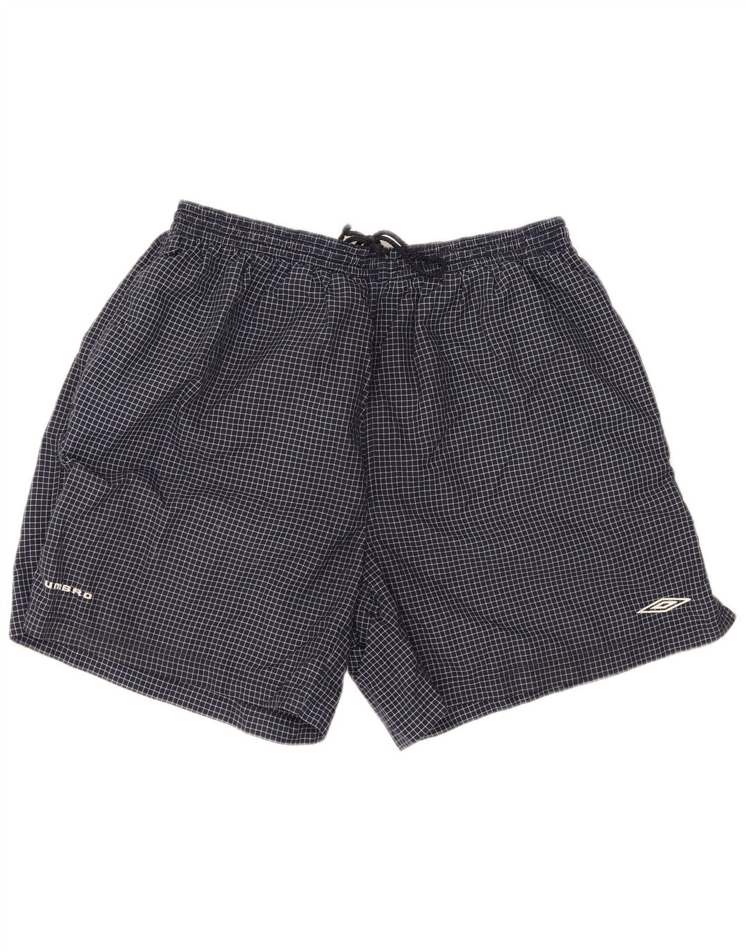 Umbro Herre Sportshorts 2XL Navy Blue Ternet Nylon