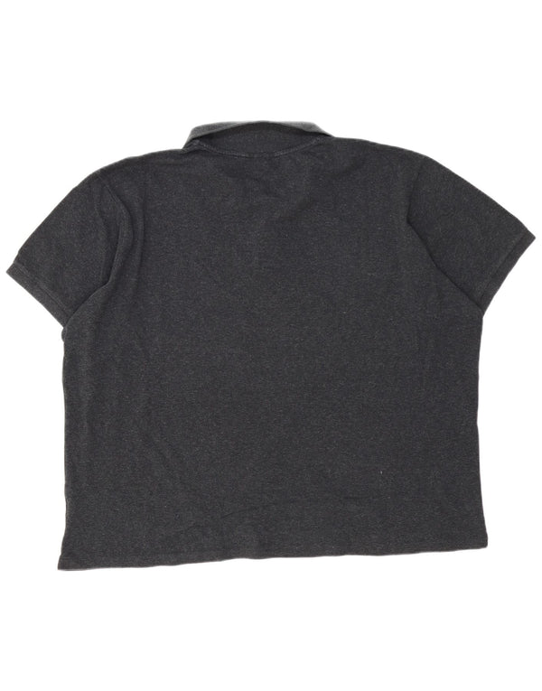 Lacoste Herre Classic Fit Polo Shirt Størrelse 8 3XL Grå Bomuld