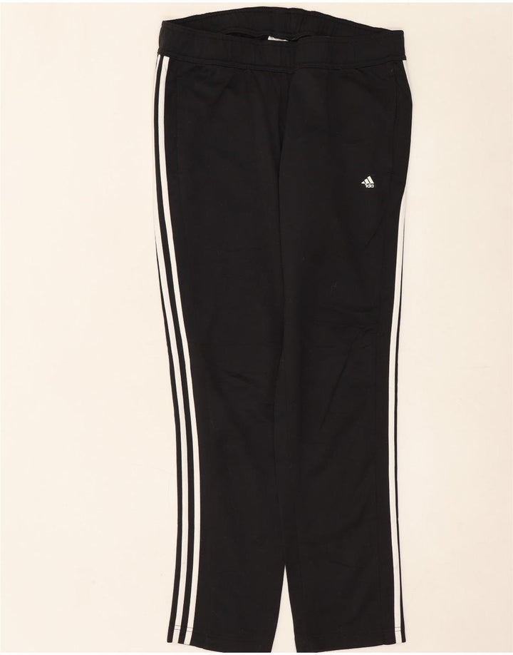 Adidas Træningsdragtsbukser til kvinder UK 12/14 Medium Sort Polyester