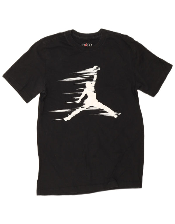 Jordan Herre grafisk T-shirt top lille sort bomuld