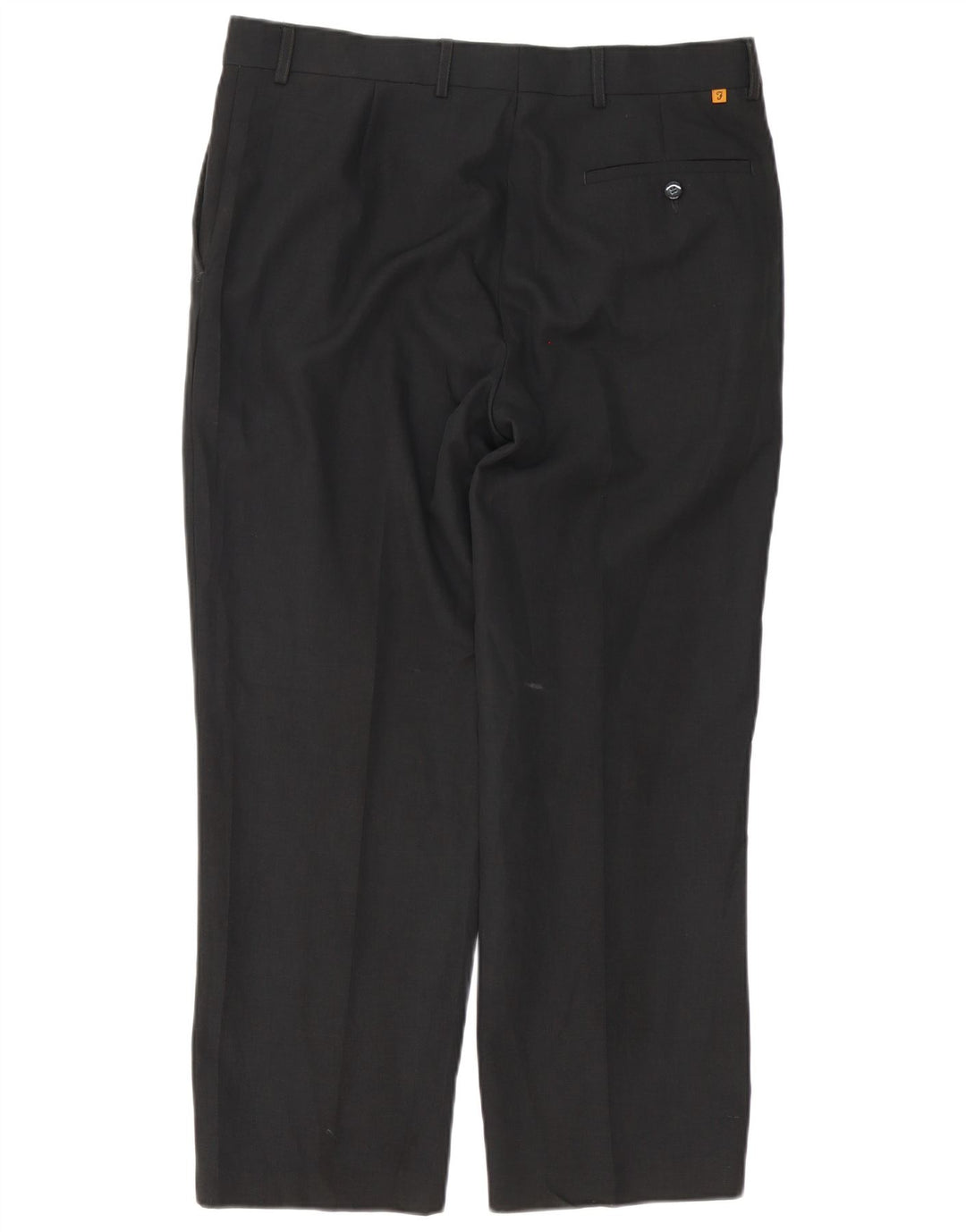 FARAH Straight Suit Bukser til mænd W36 L28 Sort polyester