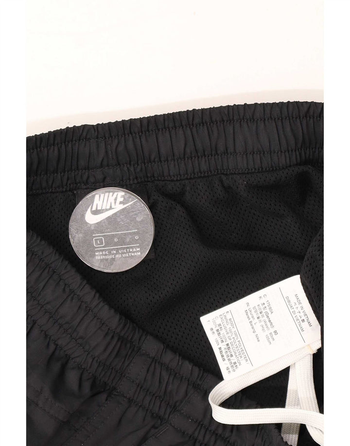 Nike Badeshorts til mænd store sorte polyester