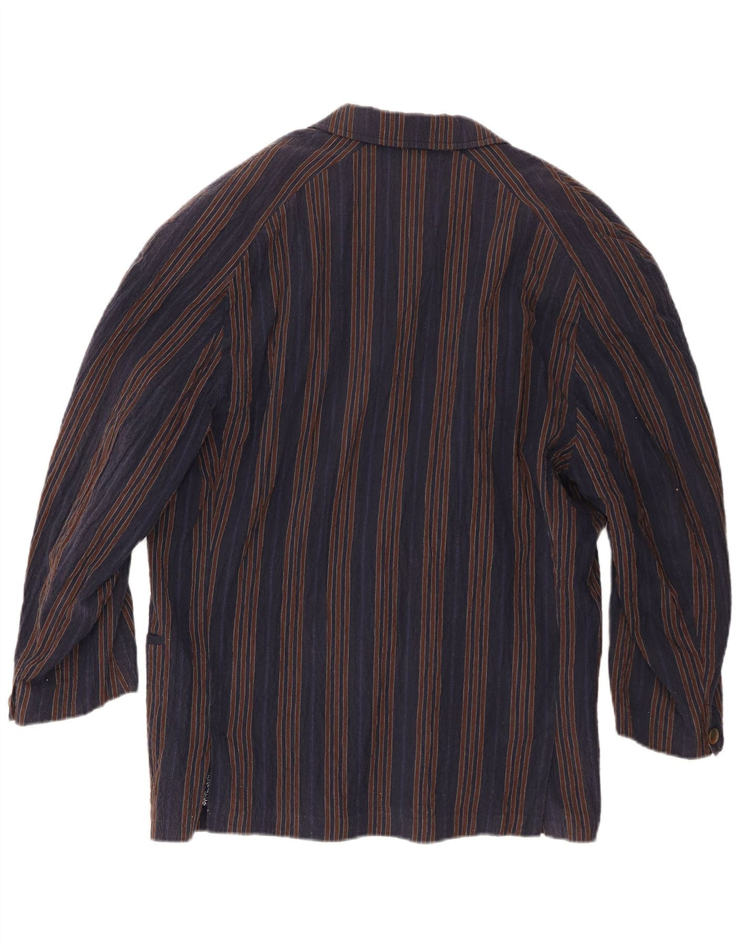 Ciao Herre Traditional Fit Blazer Jakke IT 46 Lille Marineblå Stribet