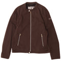 Diesel Herre Bomber Jacket UK 40 Stor Brun Nylon